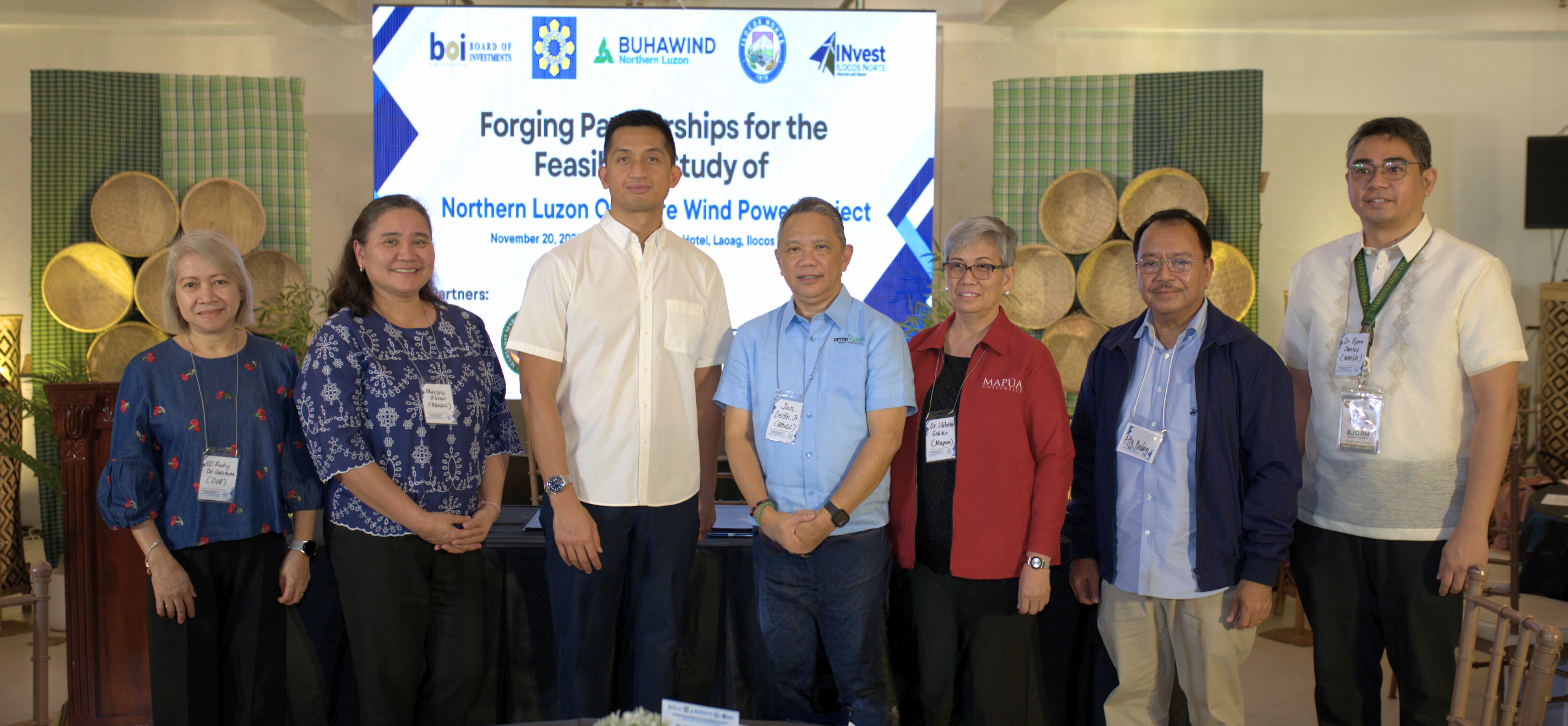 Buhawind launches multi-stakeholder partnerships for Ilocos Norte offshore wind feasibility studies