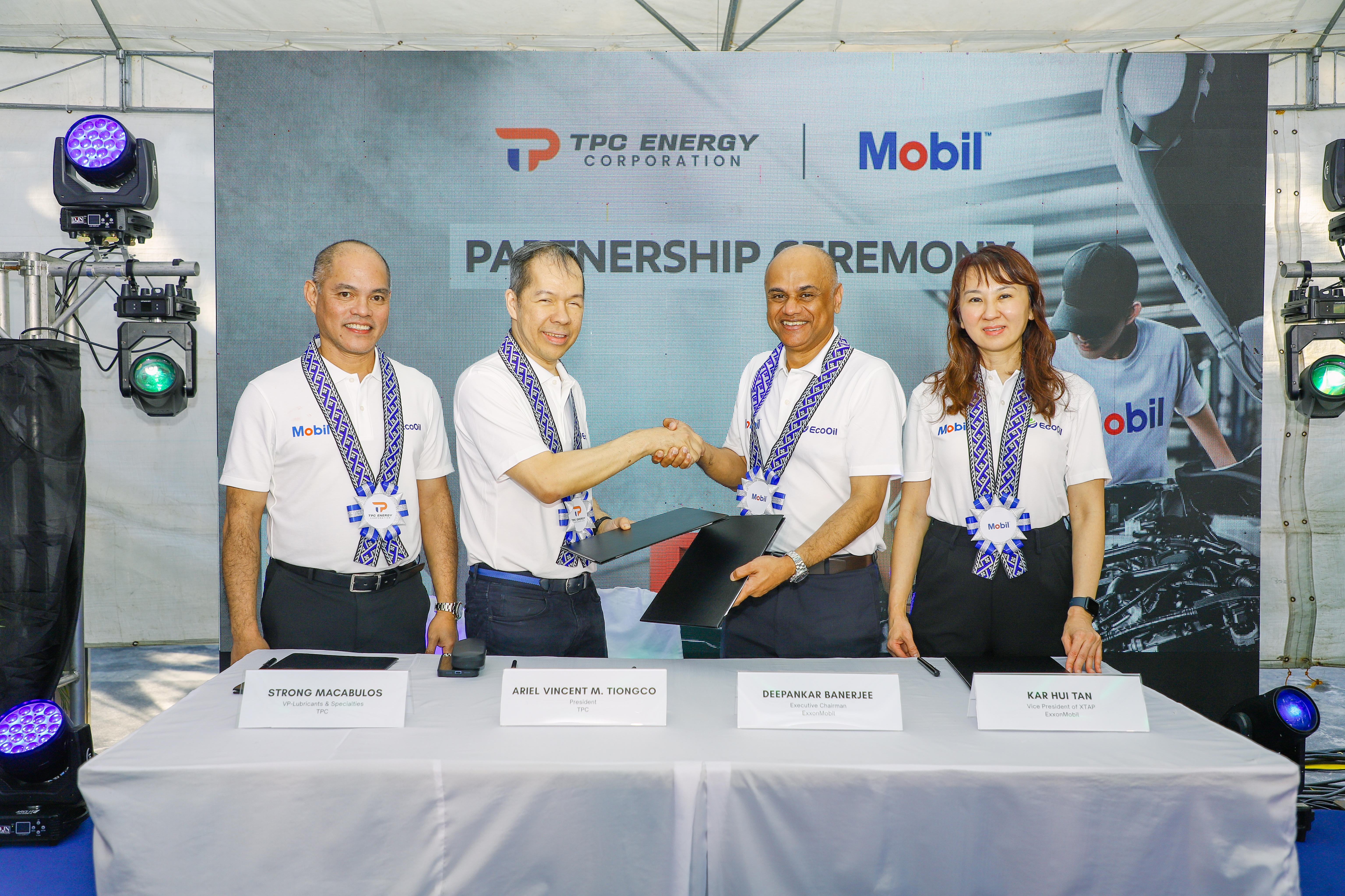 ExxonMobil appoints TPC Energy Corporation to serve Mobil™ lubricants at EcoOil fuel stations in Philippines